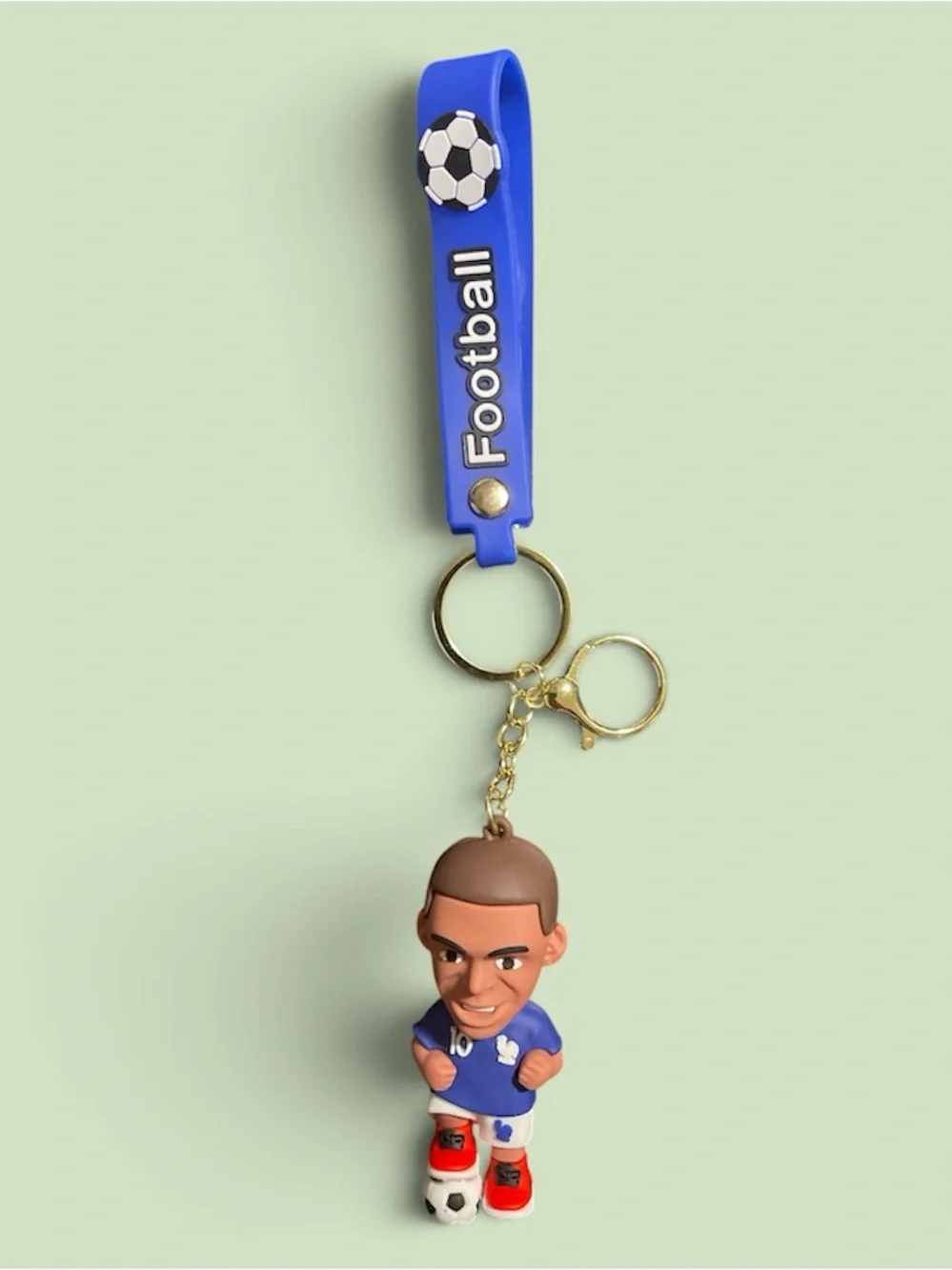 2026 FIFA World Cup Mascot & Player Character soft keychains.